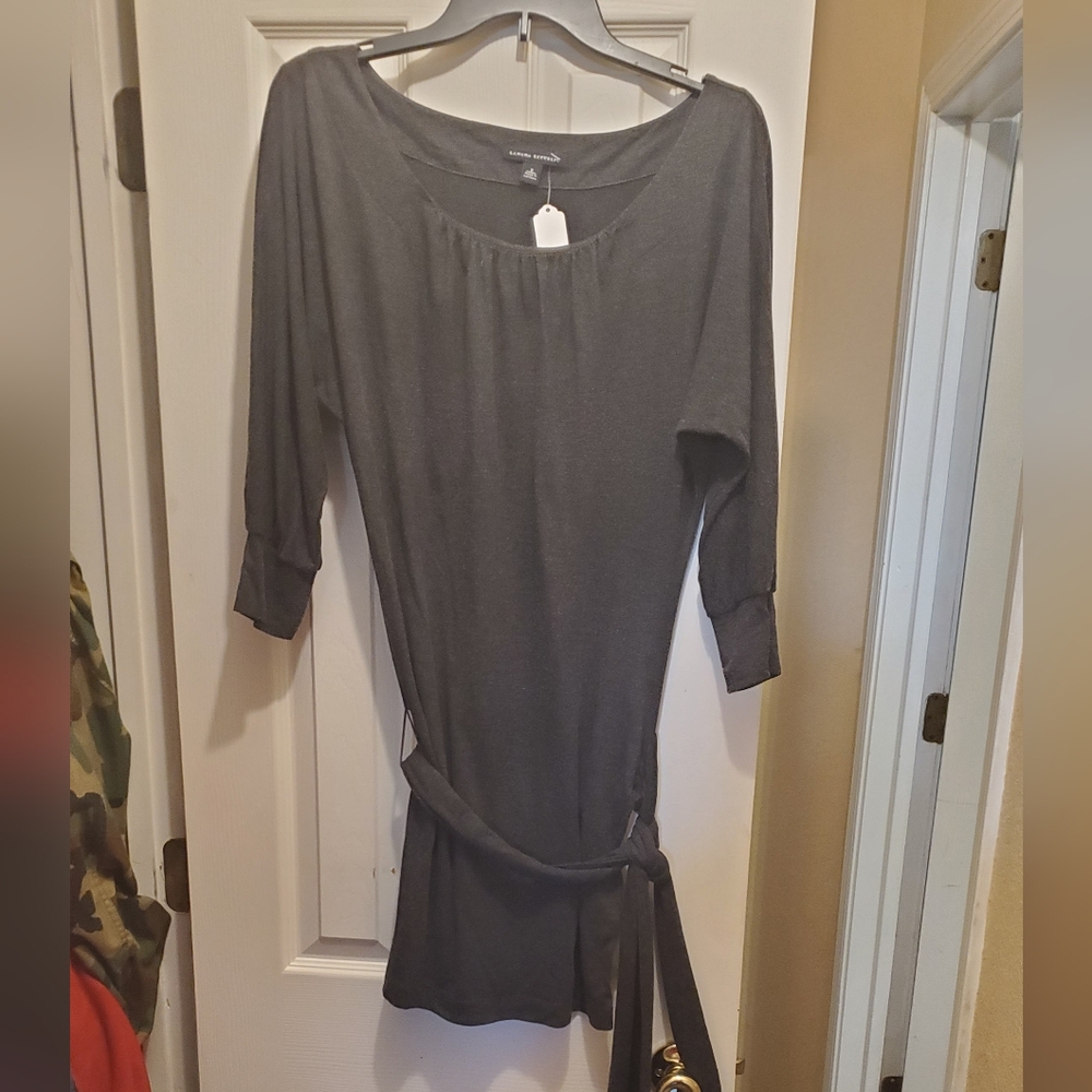 3 for $10, Banana Republic dark gray dress